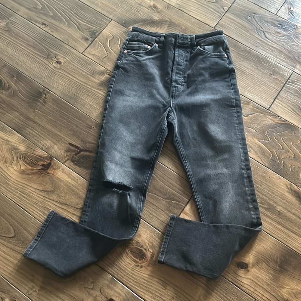 Free People high rise straight Jeans | 28